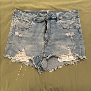 American Eagle shorts lace pockets size 12